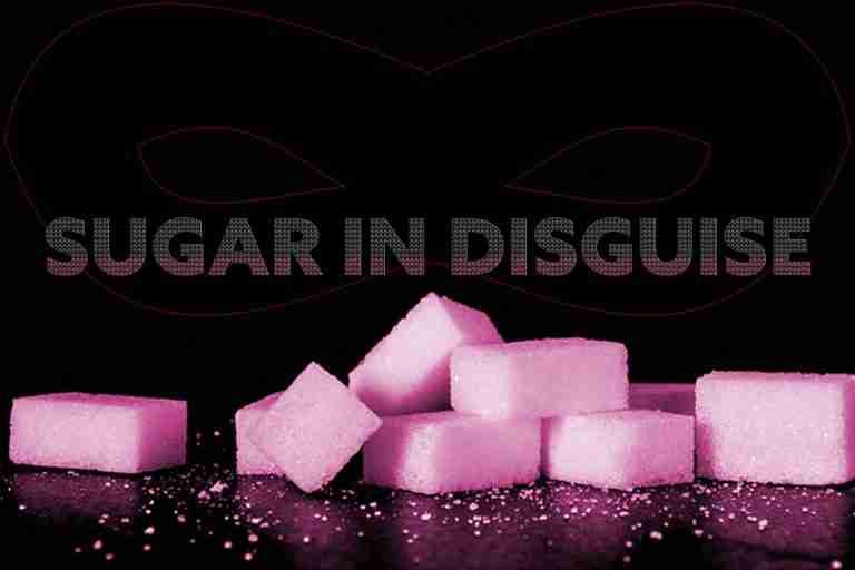 Sugar in disguise - popular names for sugar