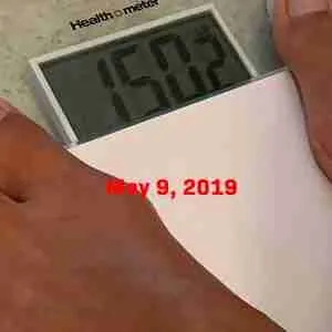 KetoGen4 - May 9, 2019 Weight
