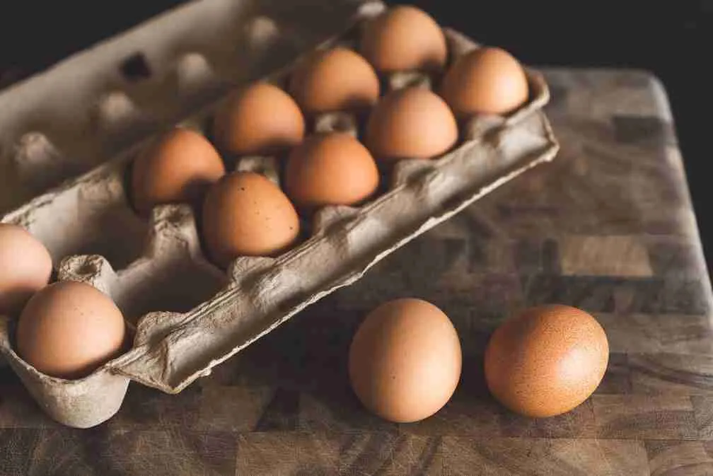 eggs in a carton