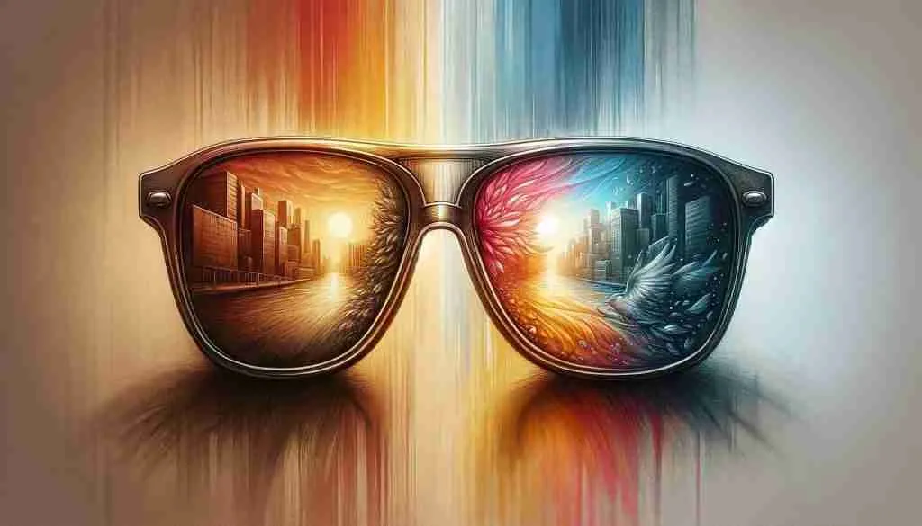 sunglasses representing the power of perception