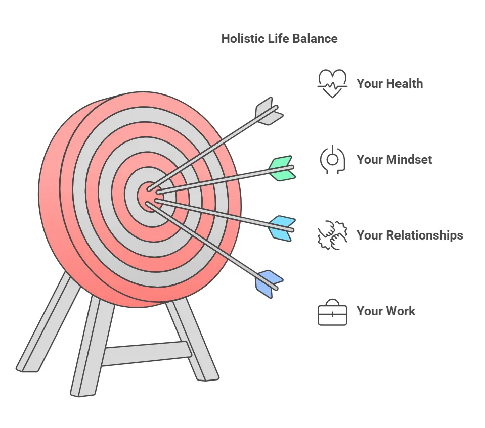 holistic life balance by making good decisions