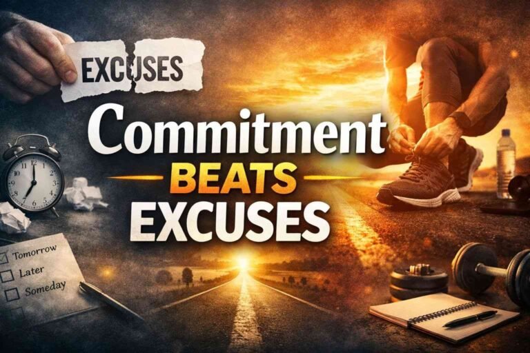 Commitment beats excuses by Marcelo Oleas